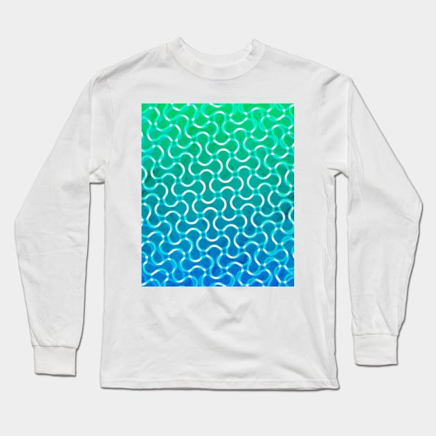 Motherboard Lines Long Sleeve T-Shirt by Tobe_Fonseca